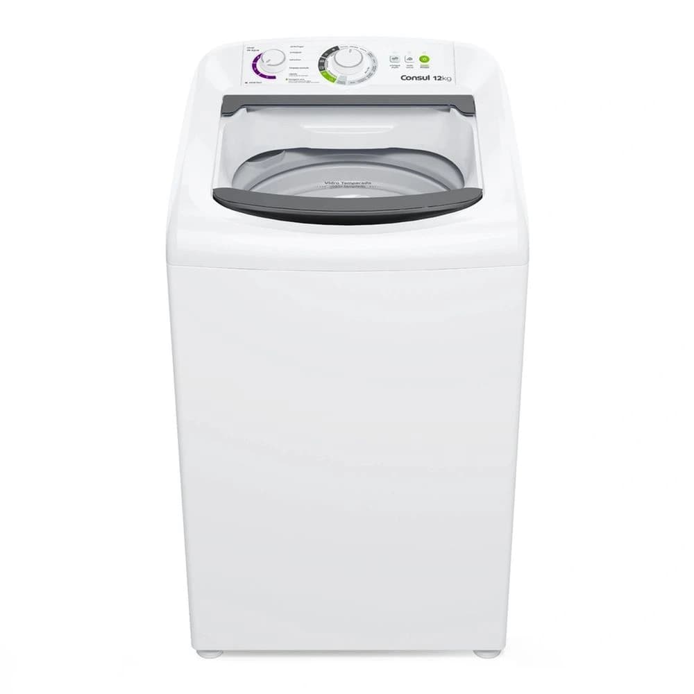 Lavadora Consul 12kg Fria Branca