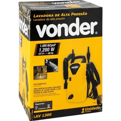 Lavadora Alta Pressão Vonder 1.200W