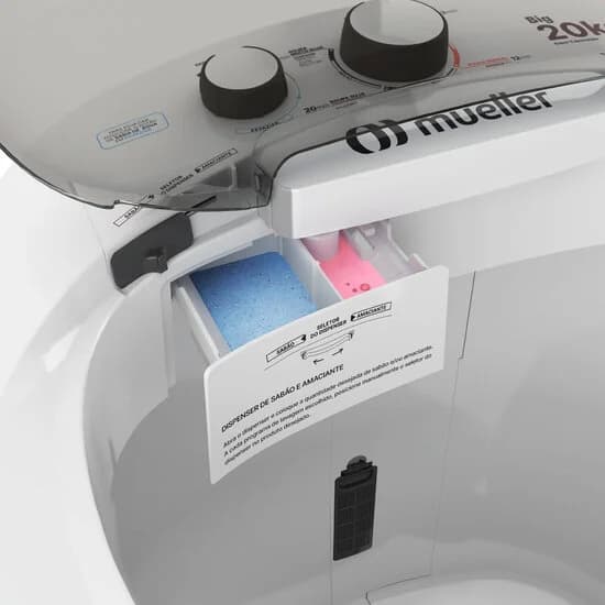 Lavadora Mueller BIG 20Kg Branca