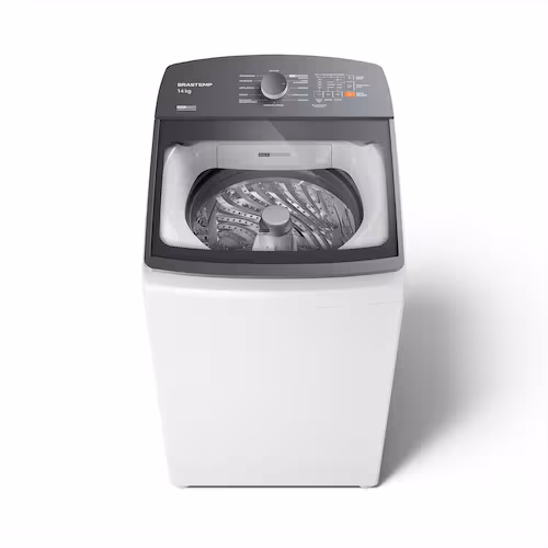 Lavadora Brastemp 14kg Fria Cesto Inox
