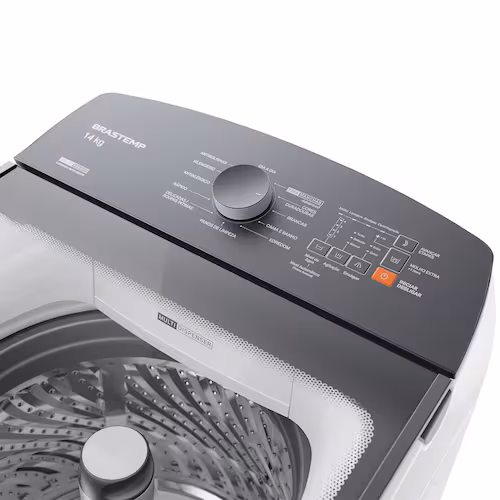 Lavadora Brastemp 14kg Fria Cesto Inox