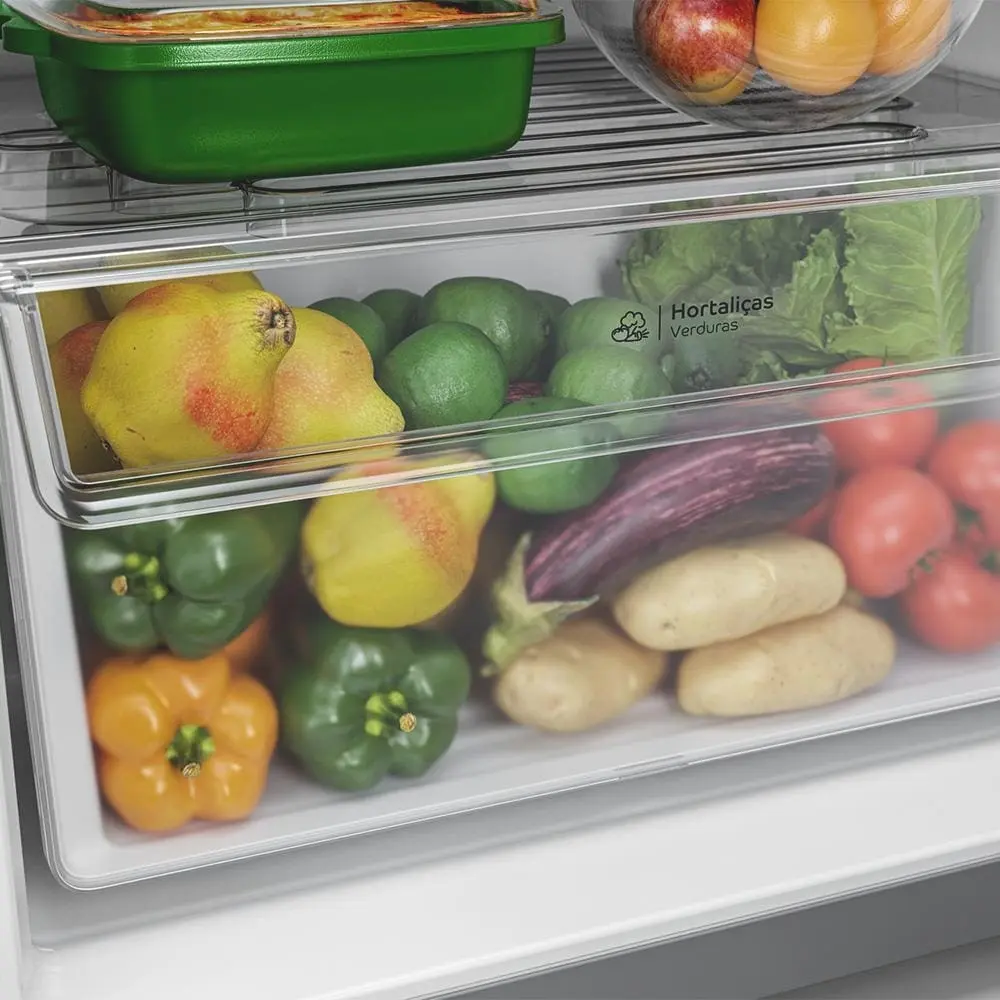 Refrigerador Consul CRM50 410L Frost Free Inox