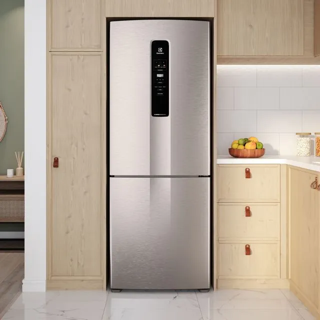 Refrigerador Electrolux 490L Reverse Inox