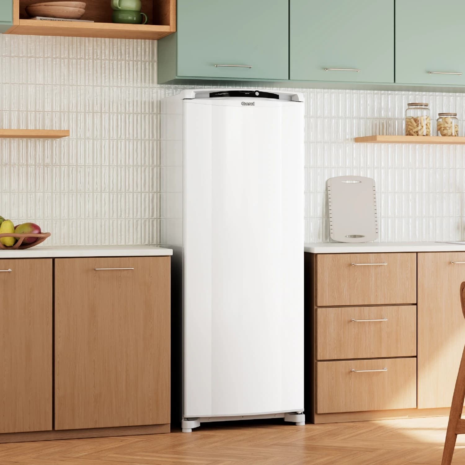 Refrigerador Consul CRB39  342 L Frost Free Branca
