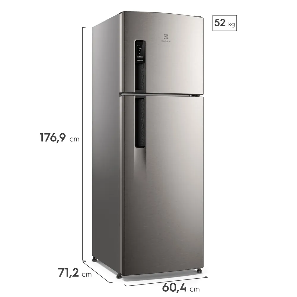 Refrigerador Electrolux IF41S 380L Frost Free Inverter Inox