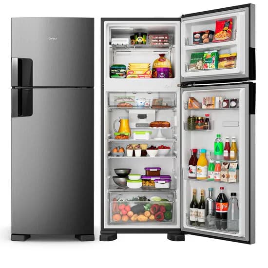 Refrigerador Consul CRM53 Frost Free 455L Inox