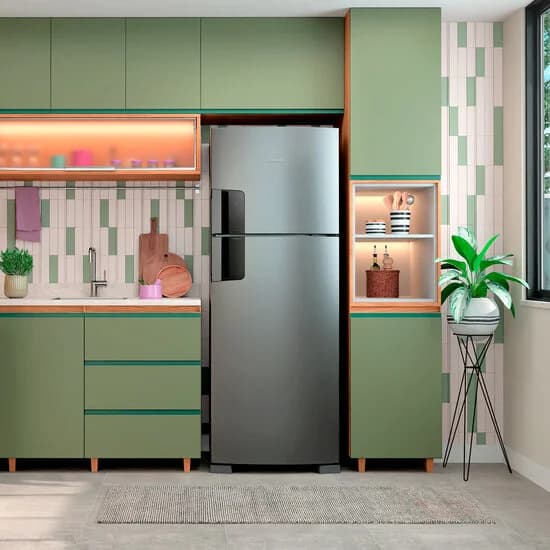 Refrigerador Consul CRM53 Frost Free 455L Inox