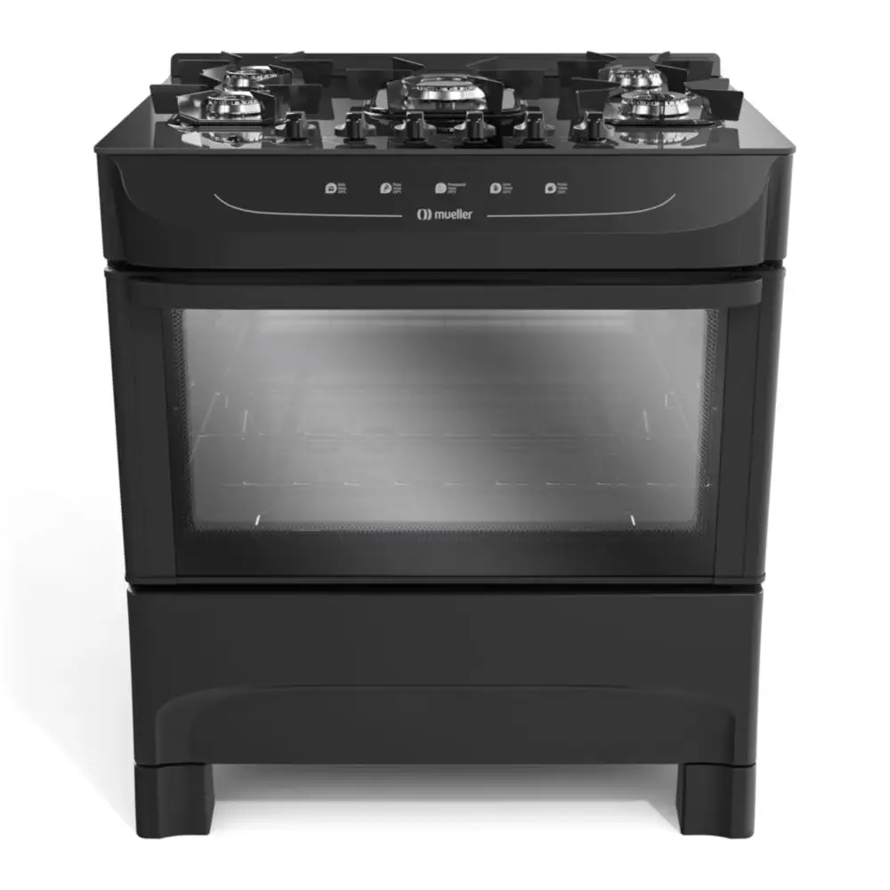 Fogão Mueller 05 BC MFV5BB Preto