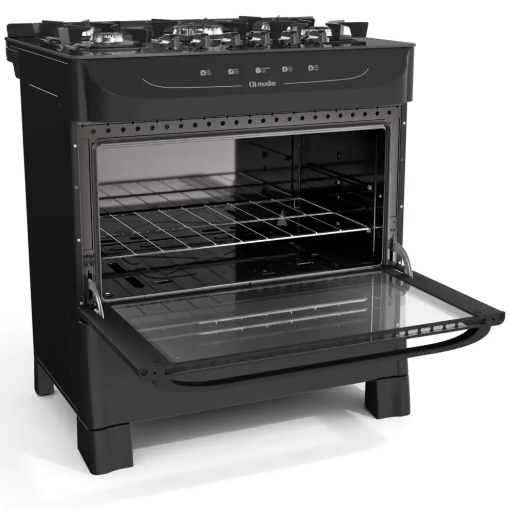 Fogão Mueller 05 BC MFV5BB Preto