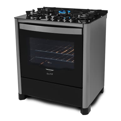 Fogão Fischer 05 BC TC C/ GRILL Inox