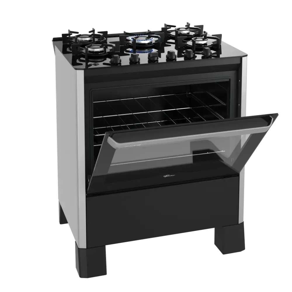 Fogão Fischer 05 BC Fit Line VD Silver