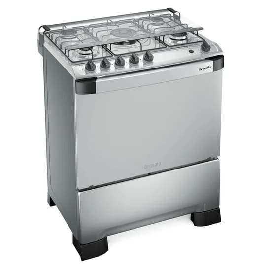 Fogão Mueller 05 BC Decorato Inox