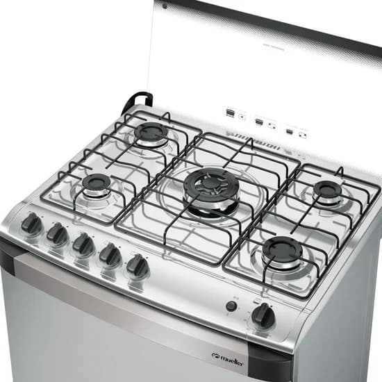 Fogão Mueller 05 BC Decorato Inox