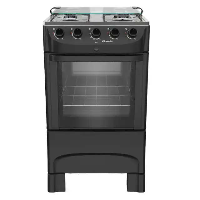 Fogão Mueller 04 BC MFI4BB Preto