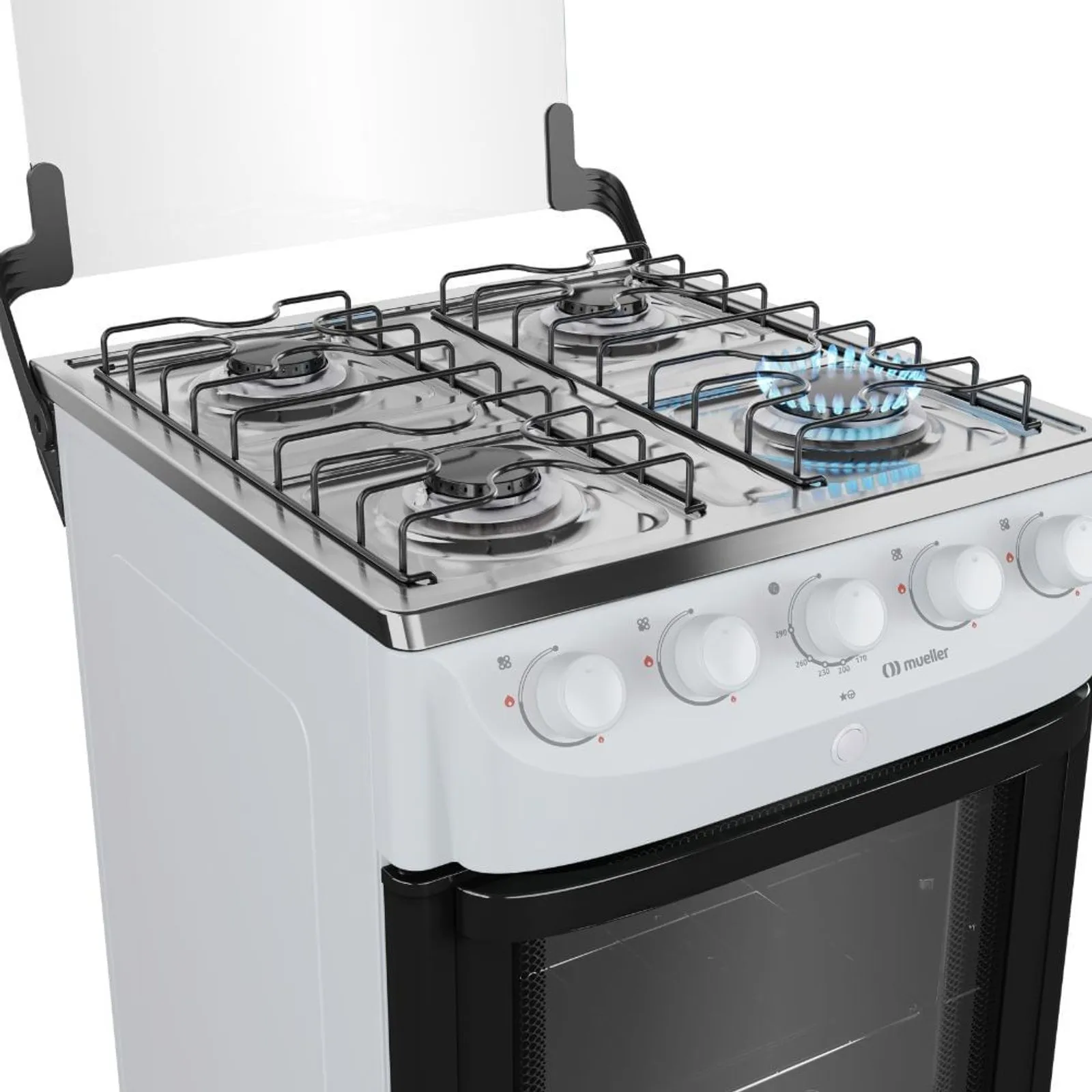 Fogão Mueller 04 BC MFI4BB Branco
