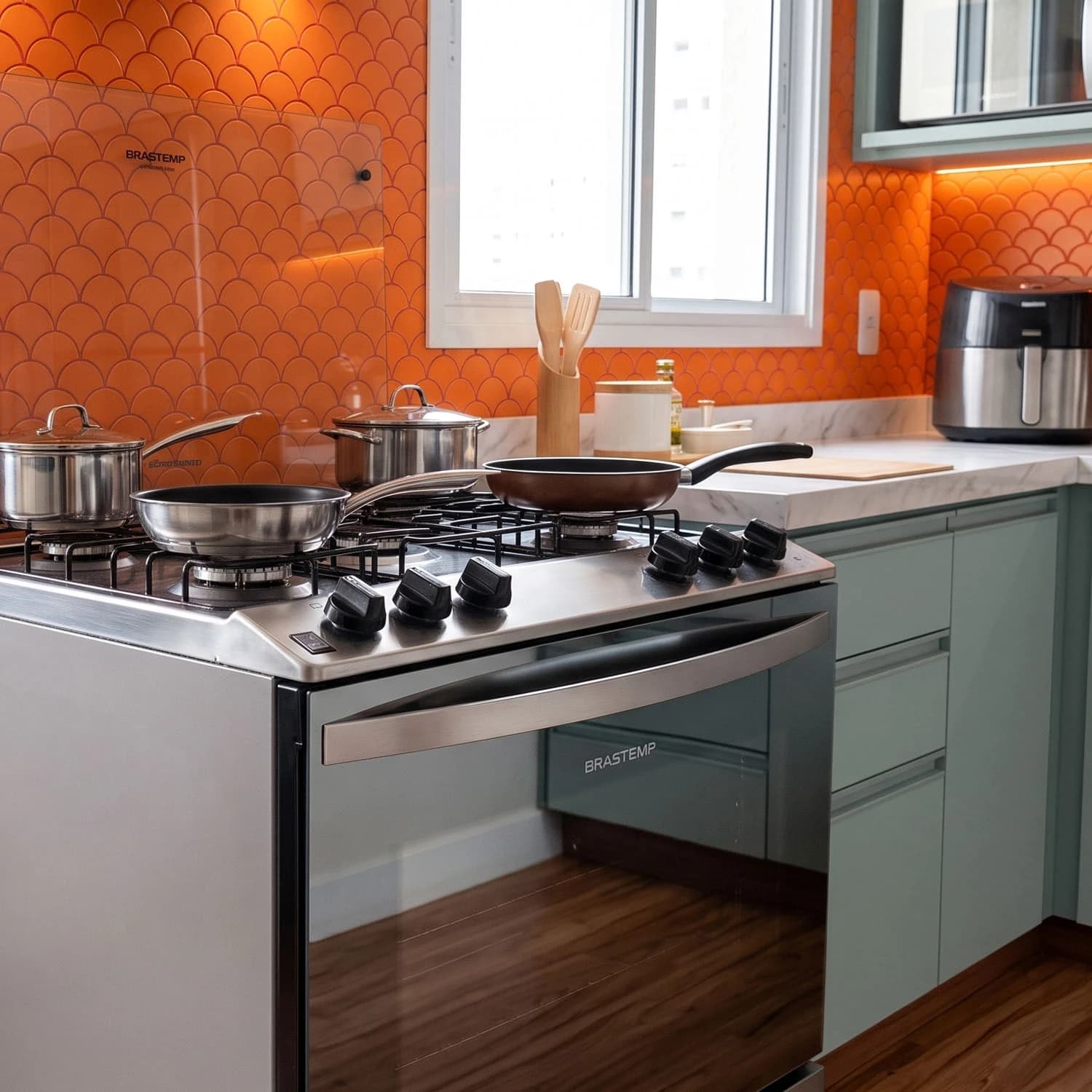 Fogão Brastemp 05 BC Inox