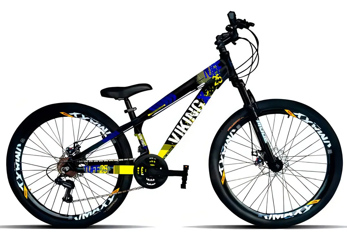 Bicicleta Sentra A26 Vikingx Preto/Amarelo