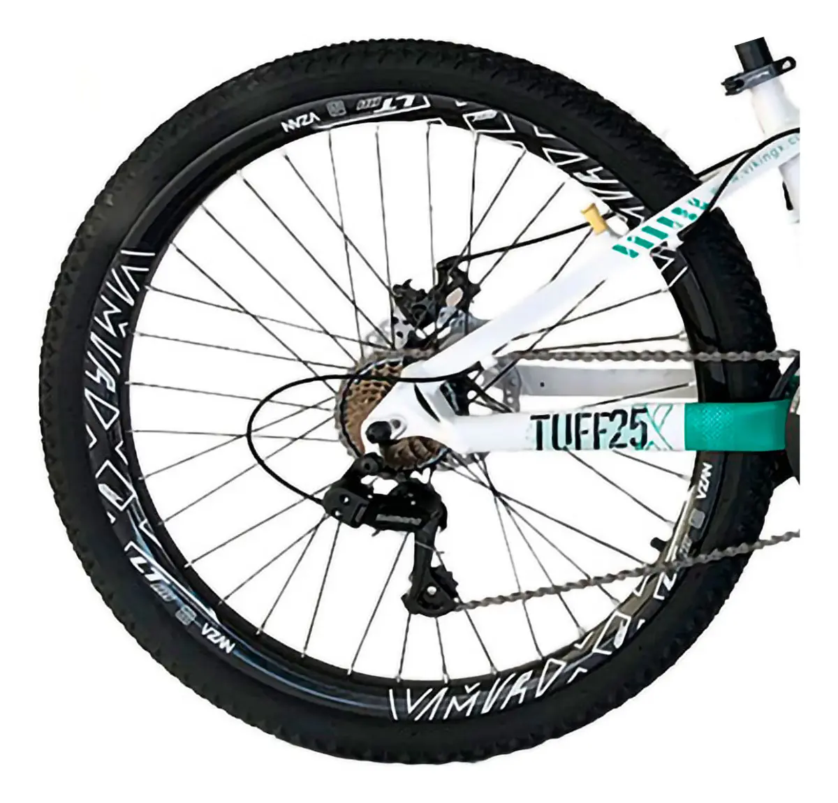 Bicicleta Sentra A26 Vikingz Branca/Verde