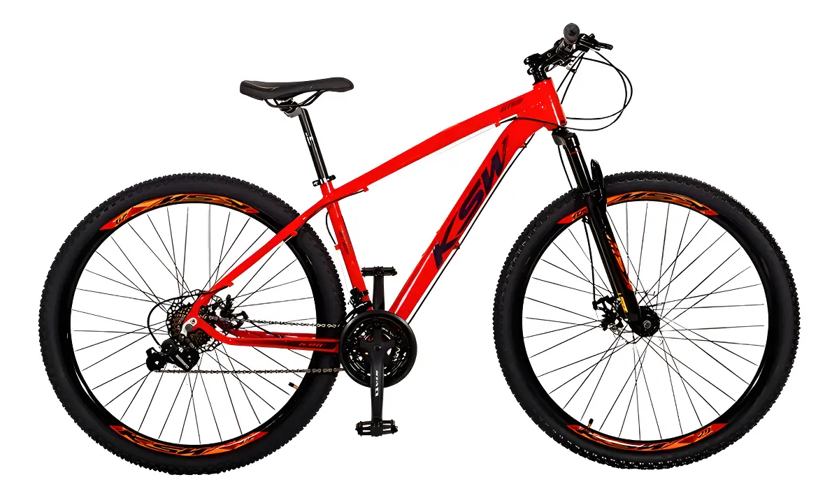 Bicicleta Houston A29 Skiller Vermelha