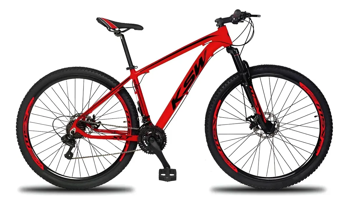 Bicicleta Houston A29 Kamp Vermelha