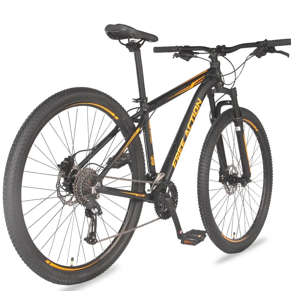 Bicicleta Free Action A29 27V Graf/Laranja